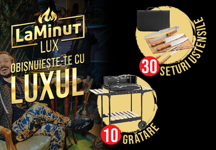 Câștigă cu LaDoiPași și LaMinut LUX
