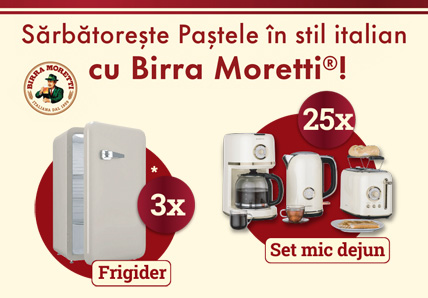 LaDoiPași și Birra Moretti te premiază!